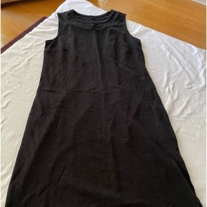 Talbots Black Sleeveless Dress, Sz Medium
